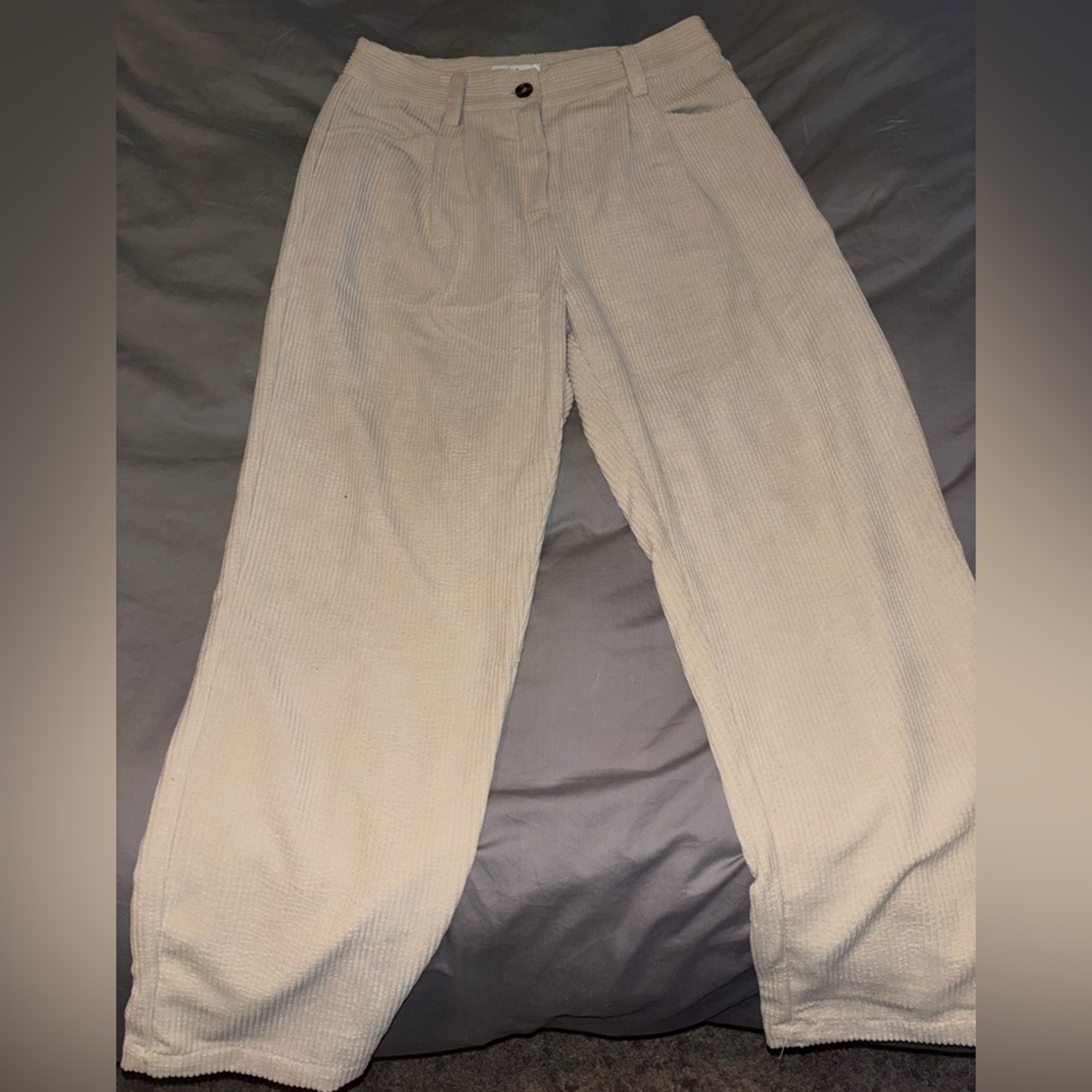 Petal & Pup Beige Corduroy Trousers